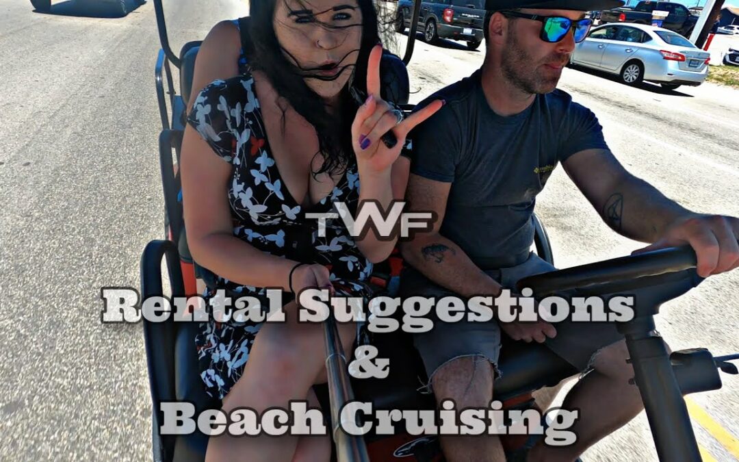 Port Aransas Texas Renting A Golf Cart & Cruising The Beach