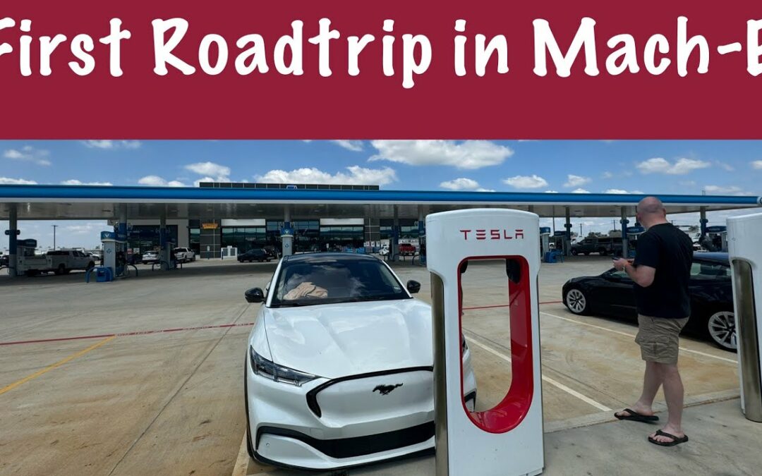 First roadtrip +200miles in the #Ford #Mustang #Mach-E | Port Aransas TX 🏝️